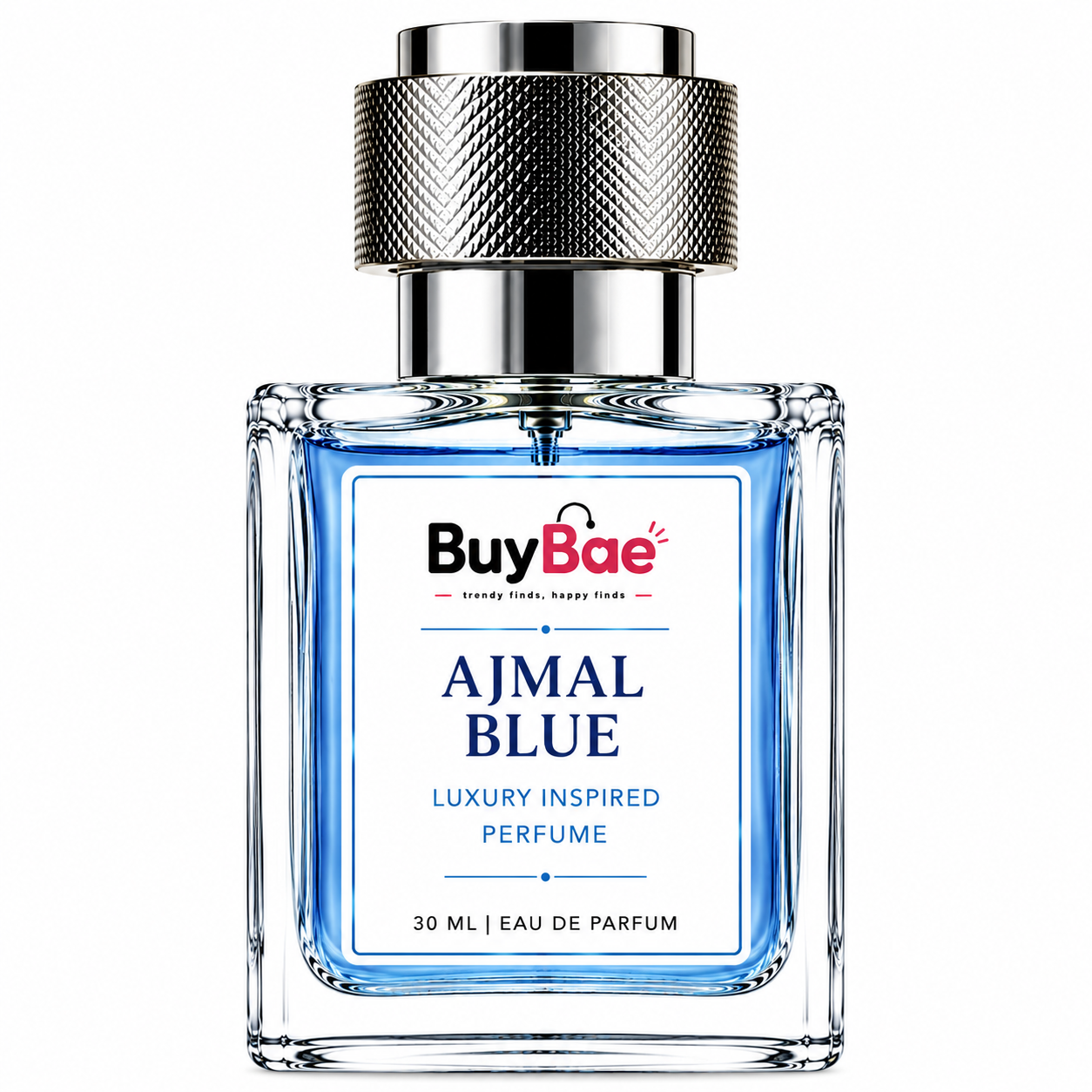 BuyBae Ajmal Blue Inspired Perfume For Men | Fresh Aquatic Long Lasting Fragrance | 30ml