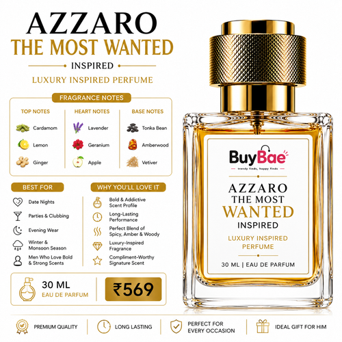 Azzaro The Most Wanted Inspired – Luxury Inspired Perfume | 30ml